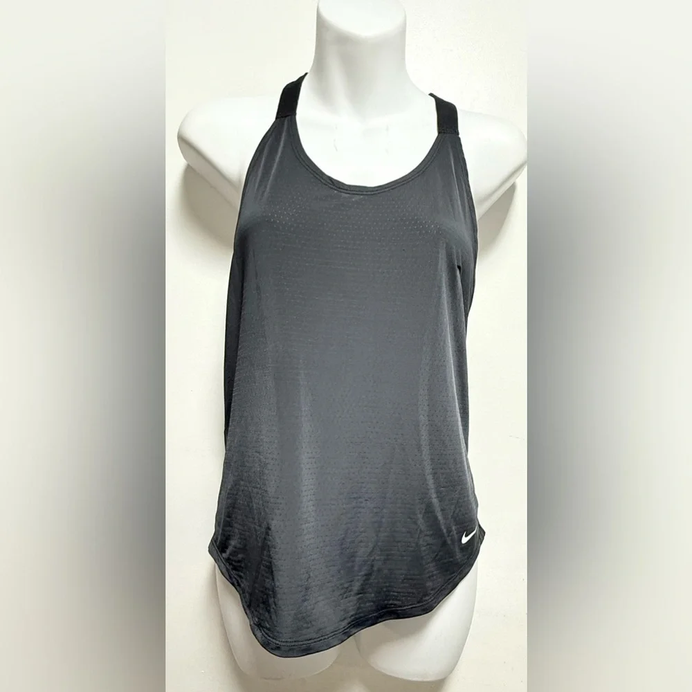 Nike Black 'Just Do It' Racerback Tank Size XS